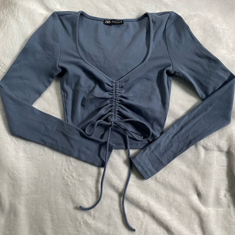 Zara Tie Crop Top